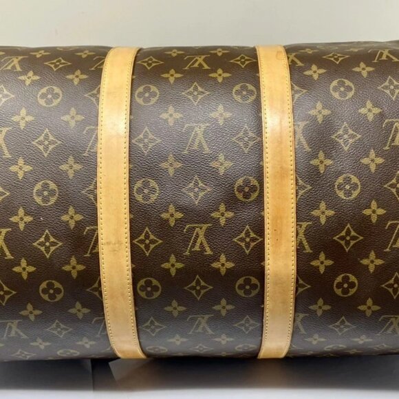 LOUIS VUITTON KEEPALL BANDOULIÈRE 55 - MONOGRAM - Picture 4 of 12